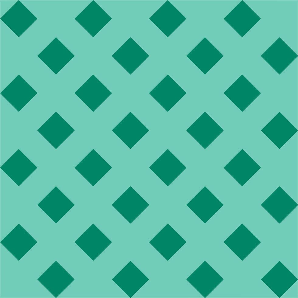 Green diamond Seamless Pattern Abstract Background dark green diamonds on a light green background. vector