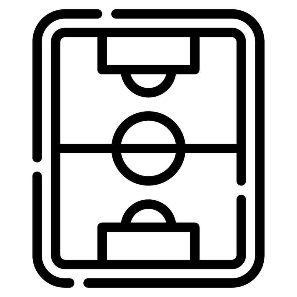 Sports Field icon for web, app, infographic, etc vector