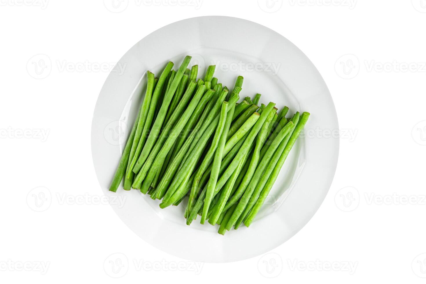 green beans vegetable fresh string bean fresh meal food snack on the table copy space food background rustic top view photo