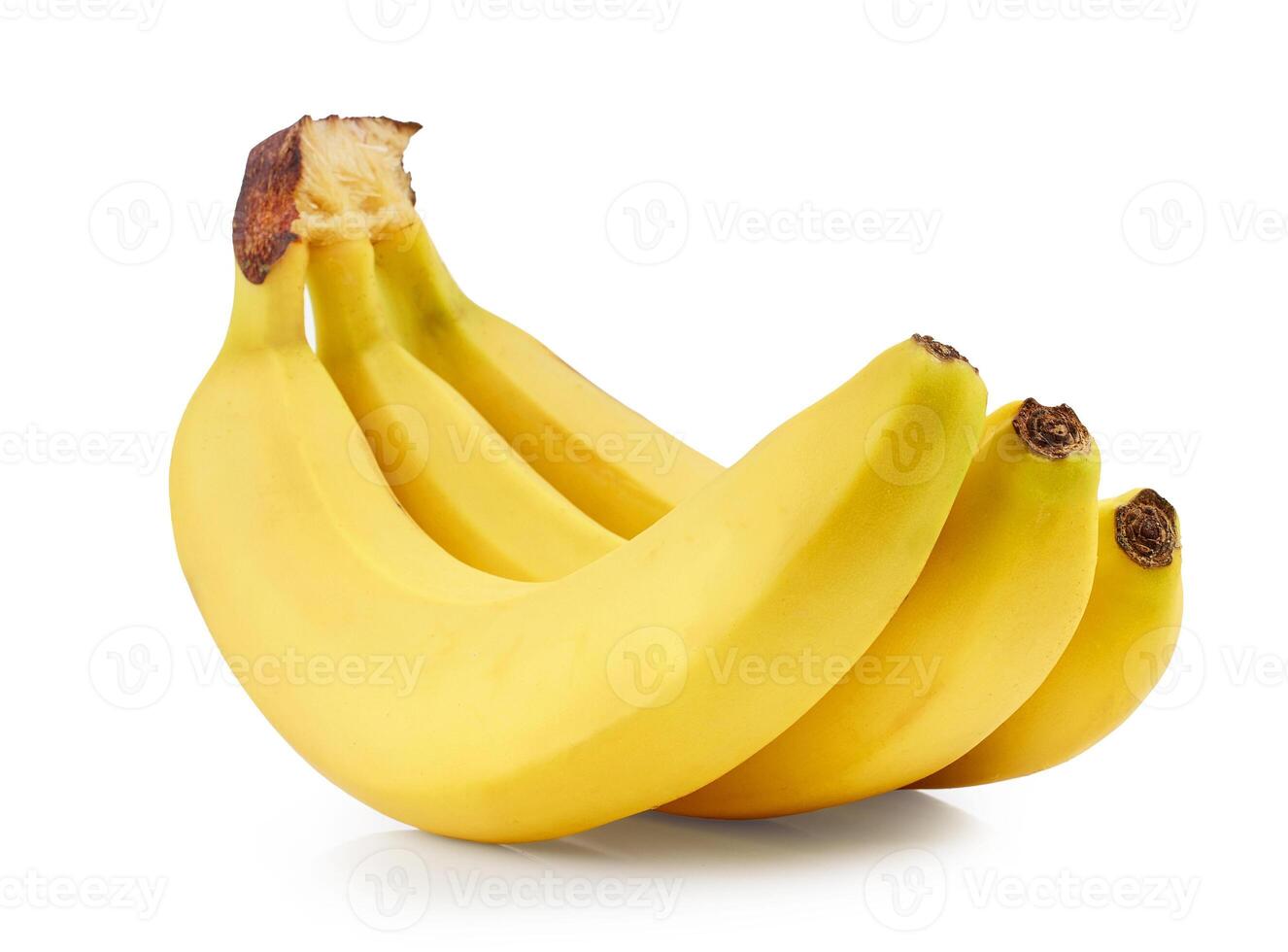 fresh ripe bananas photo