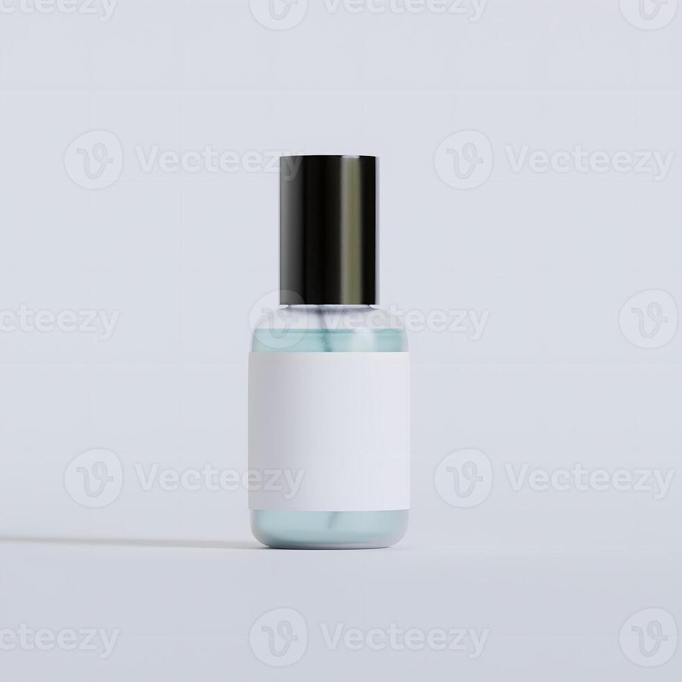 Moisturizing Packaging Makeup, realistic 3D rendering bottle pack photo