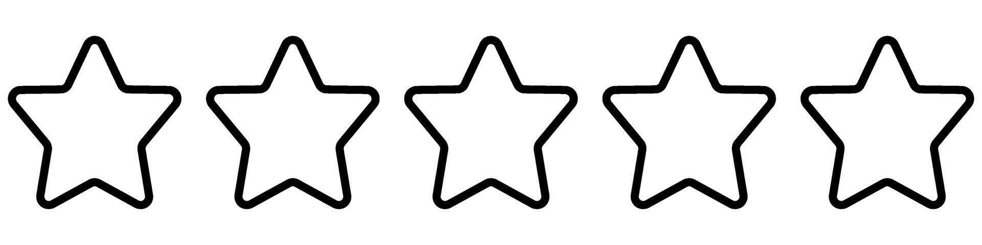 5 stars icon, rating 5 stars, 5 stars, 5 star, five star, rating vector