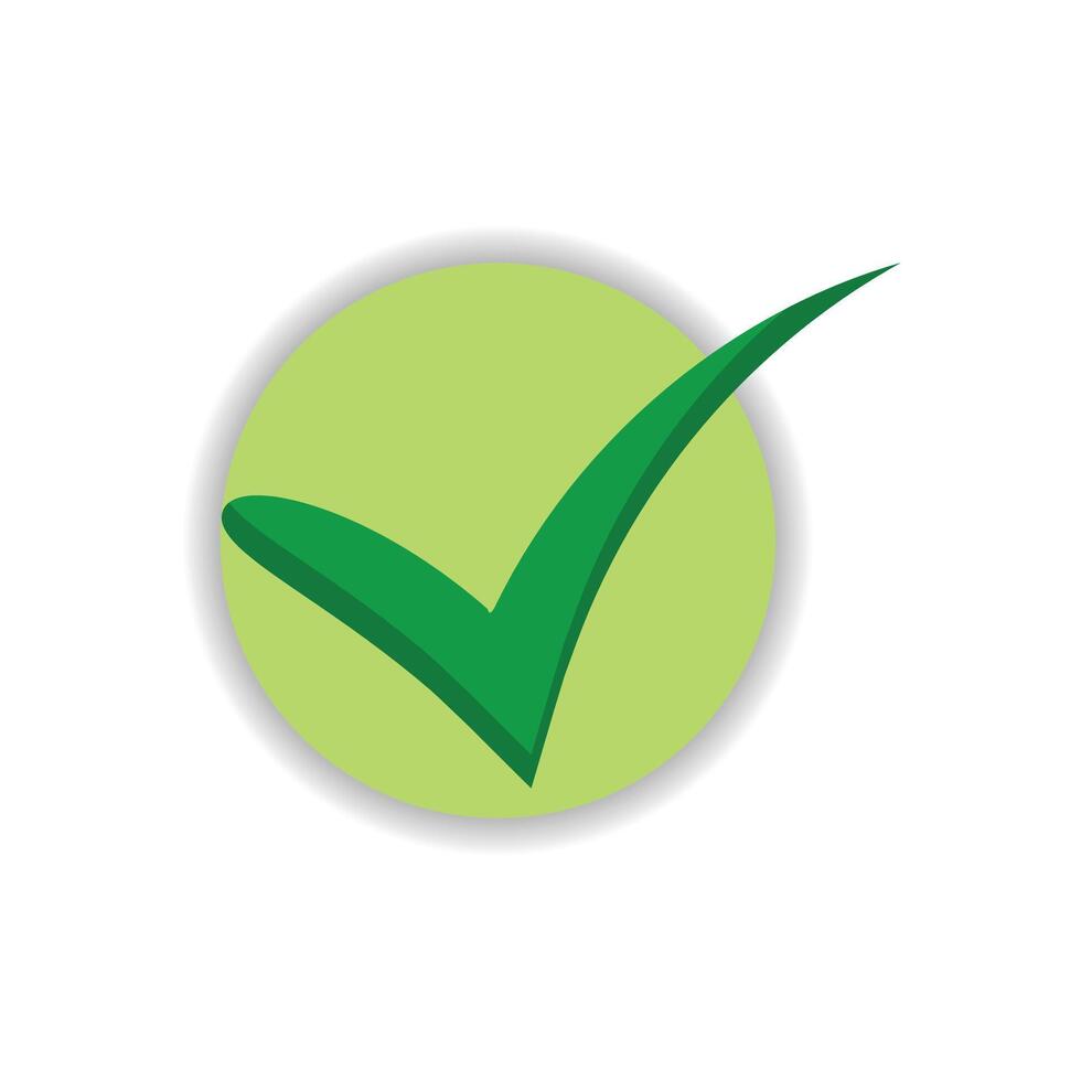 right mark icon illustration vector