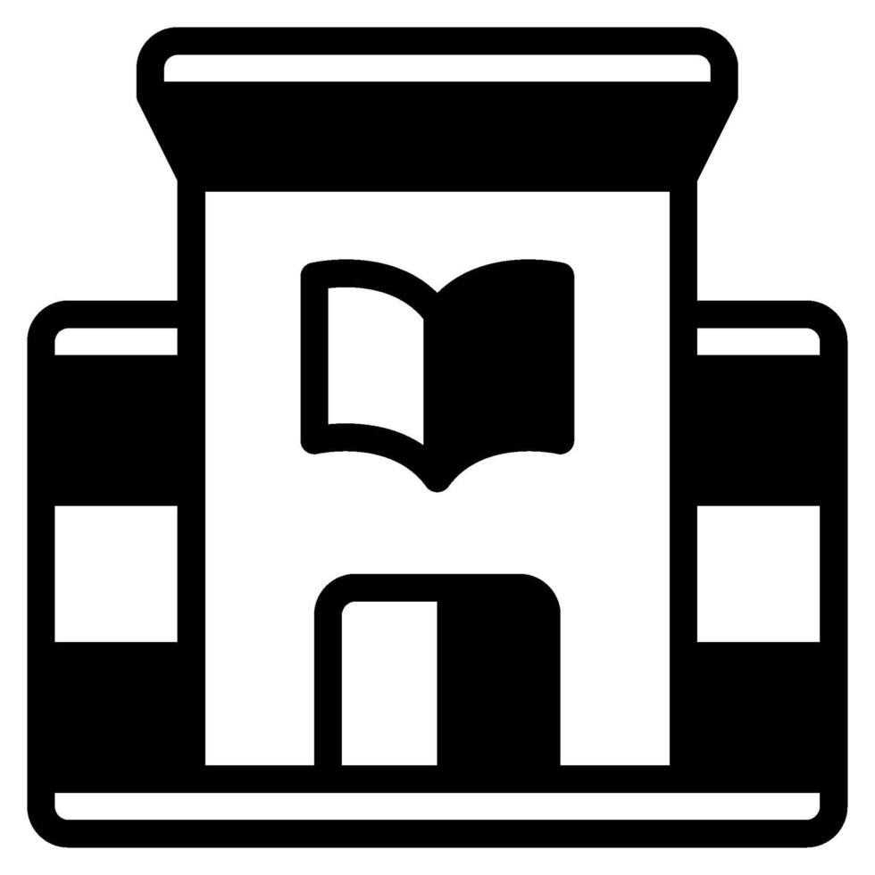 Library icon for web, app, infographic, etc vector
