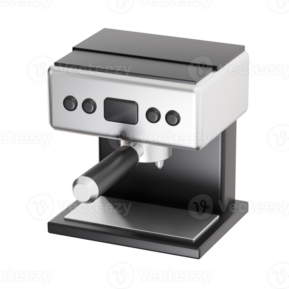 Espresso Machine 3d icon illustration png