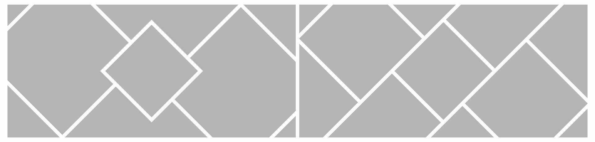photo collage frames template vector