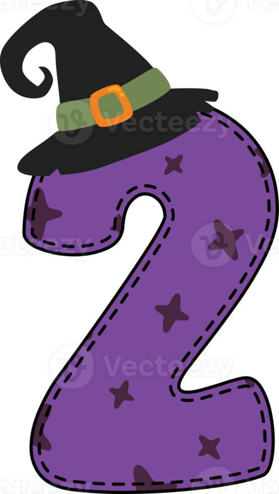 Halloween Witch Number 2 png