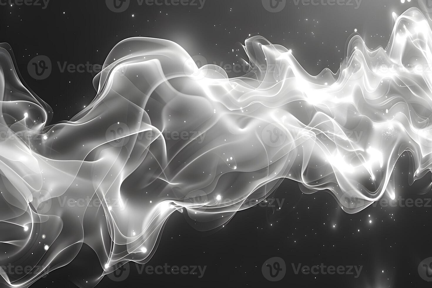 Abstract Light Wave Background - Fluid, Ethereal, and Dreamlike Design for Digital Art and Print photo