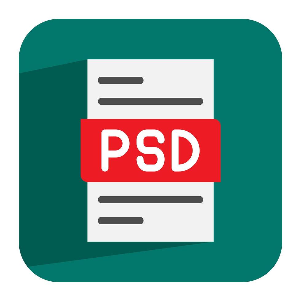 document flat icon. Exclusive file icon with perfect detail. Can be used for website, ui and mobile app. vector