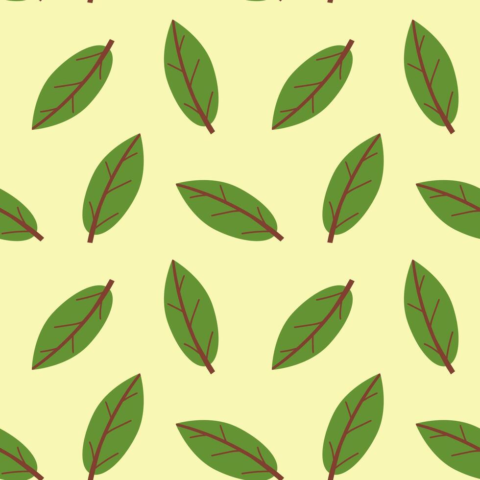 Green eco friendly seamless pattern vector