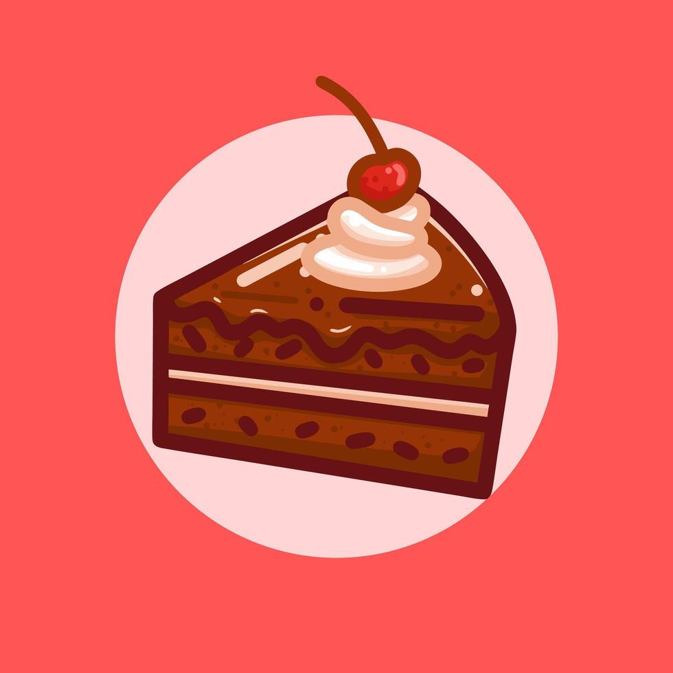 cake designs that are cute and delicious to eat vector