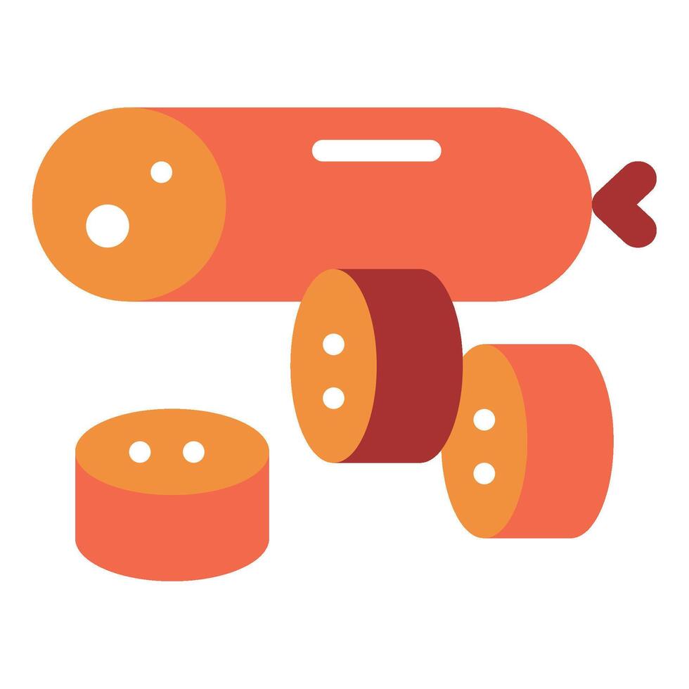 Sausages icon for web, app, infographic, etc vector