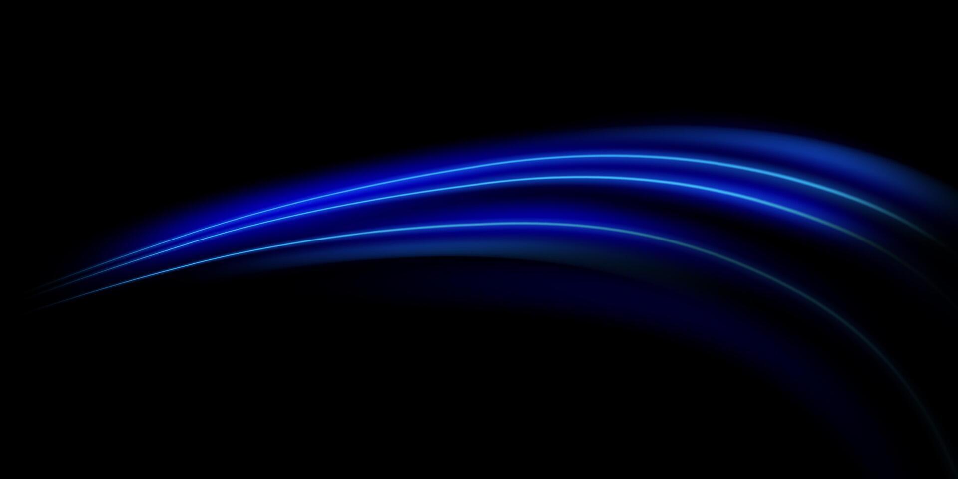 beautiful light speed line background on black background abstract design illustration vector