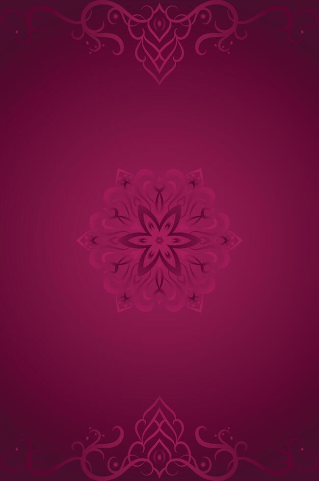 Colorful luxury ornamental background design vector