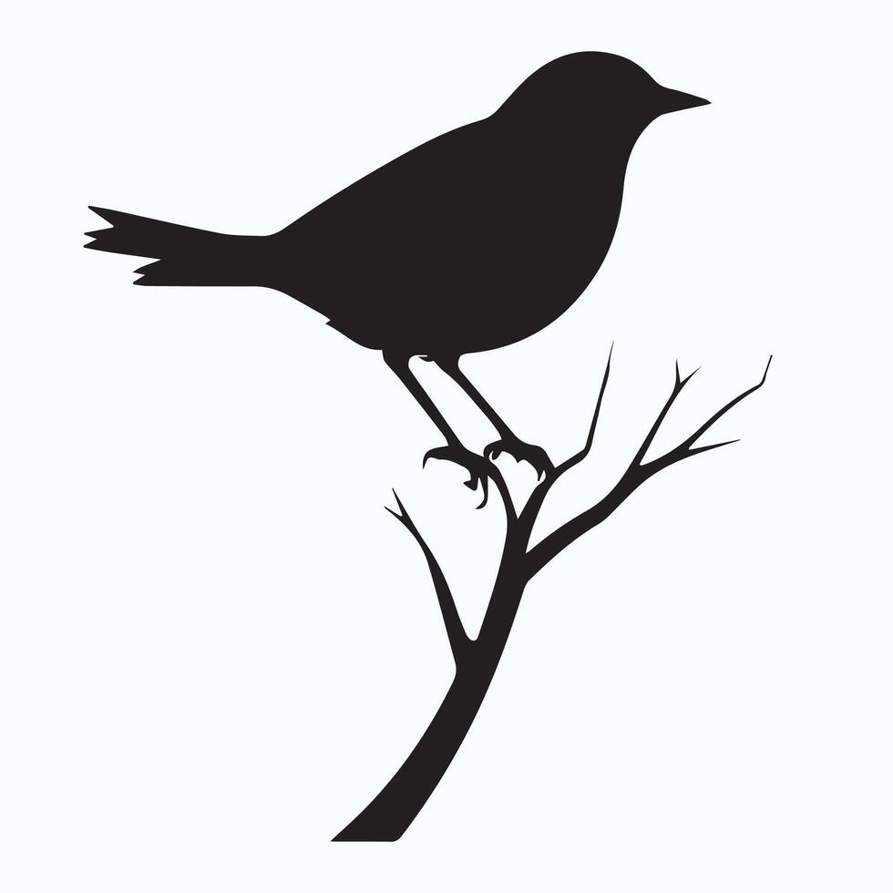 minimalist bird design vector