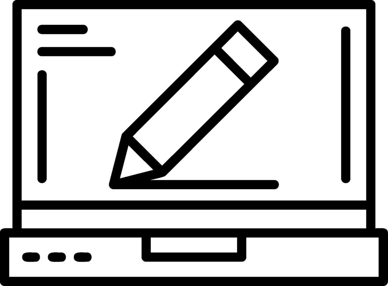 Edit Icon Design vector