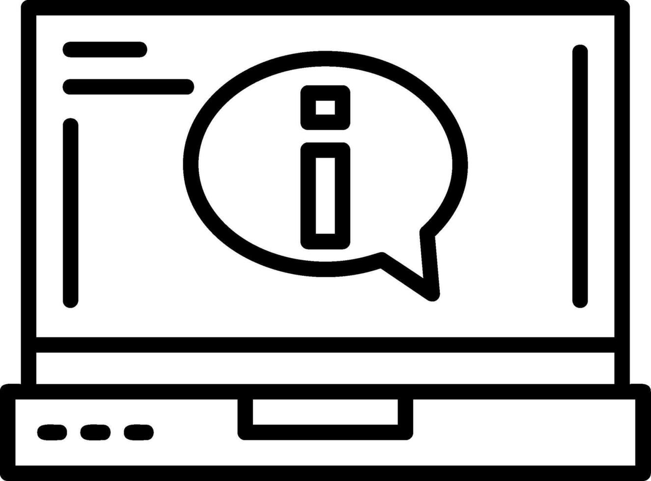 Information Icon Design vector