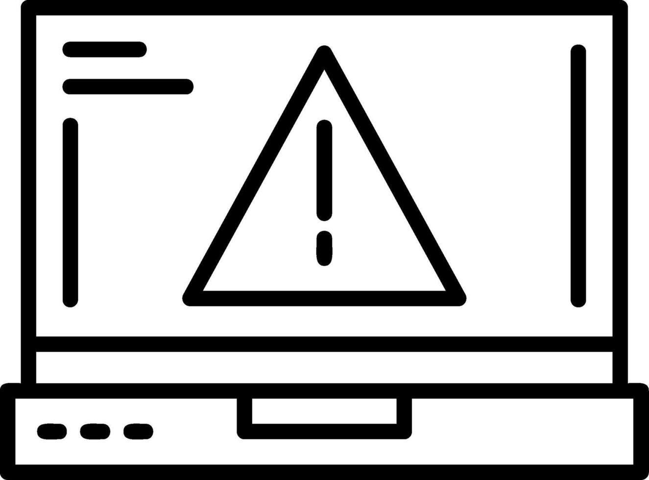 Error Icon Design vector