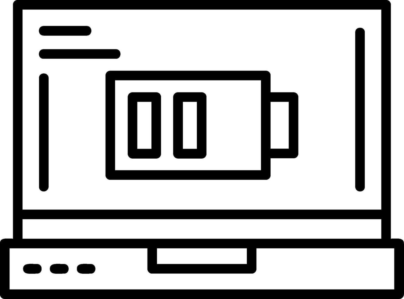 Battery Icon Design vector