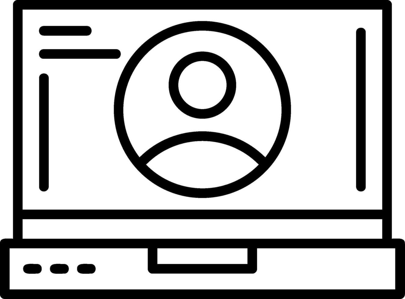Profile Icon Design vector