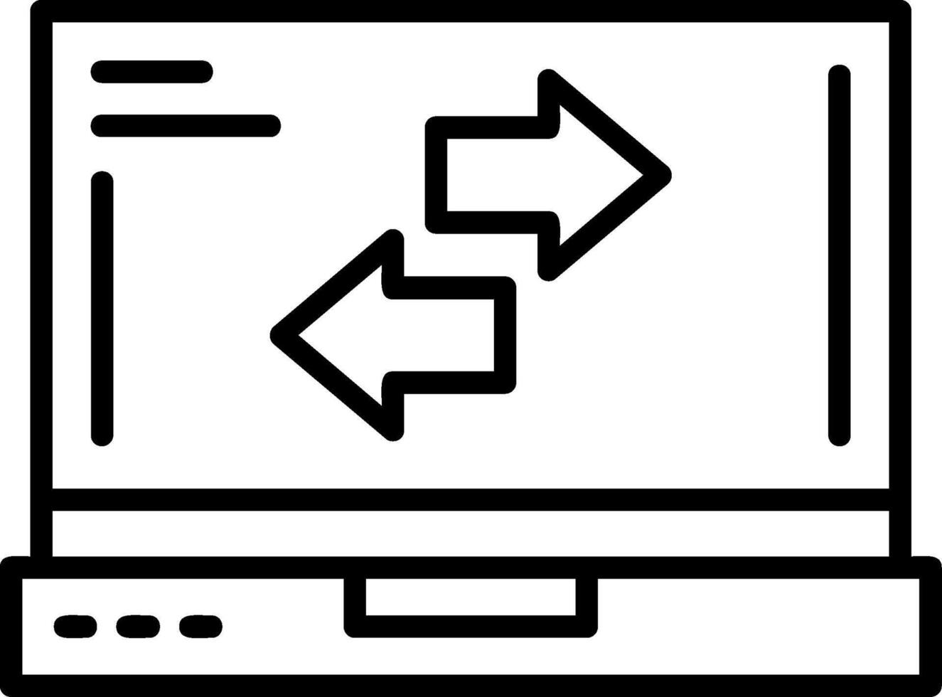 Refresh Icon Design vector
