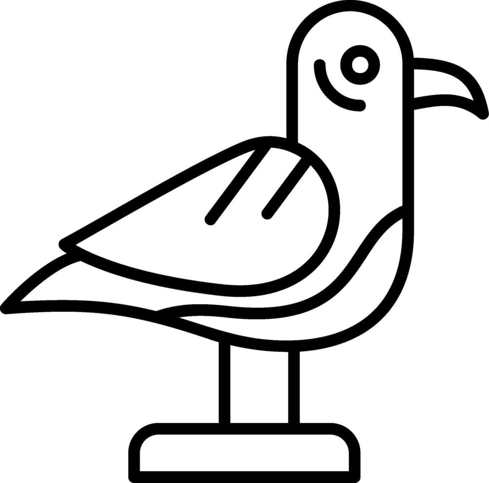 Seagull Icon Design vector