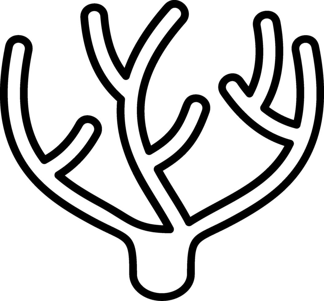 Coral Icon Design vector