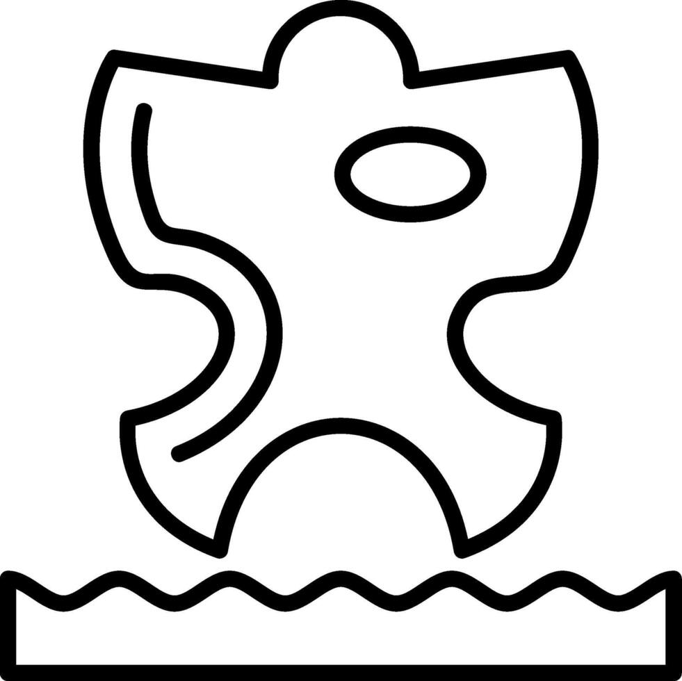 Sand angels Icon Design vector