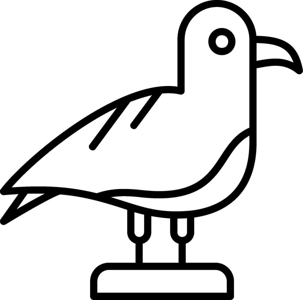 Seagull Icon Design vector