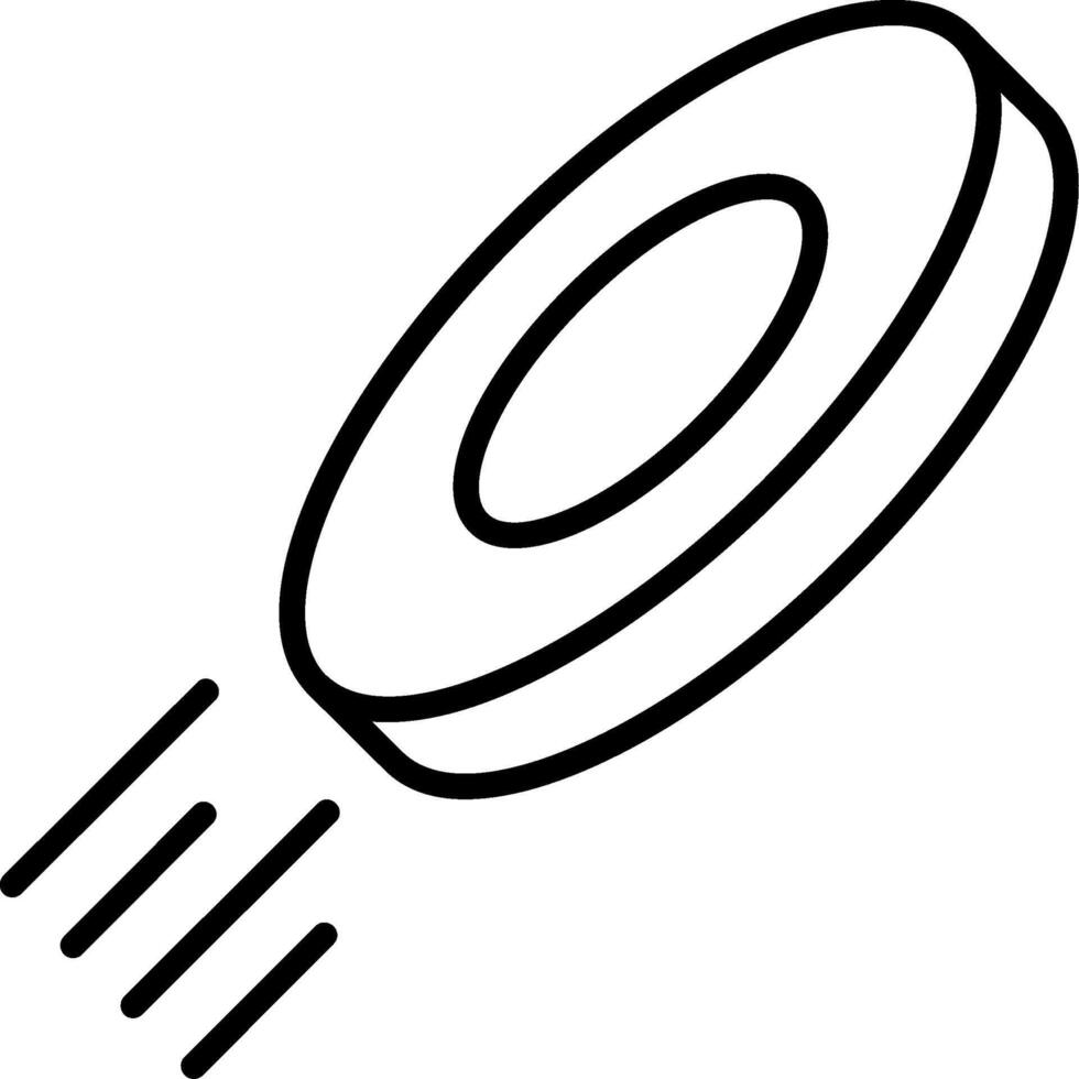 Frisbee Icon Design vector