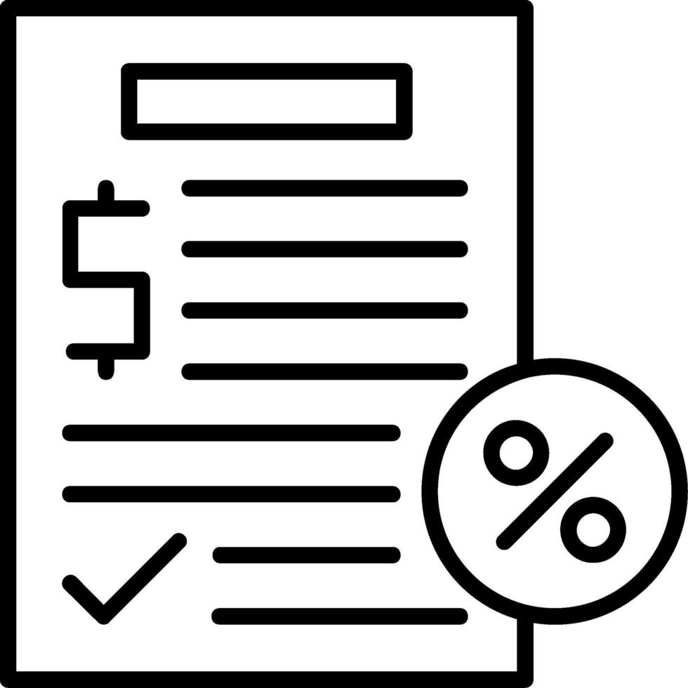 Taxation Icon Design vector
