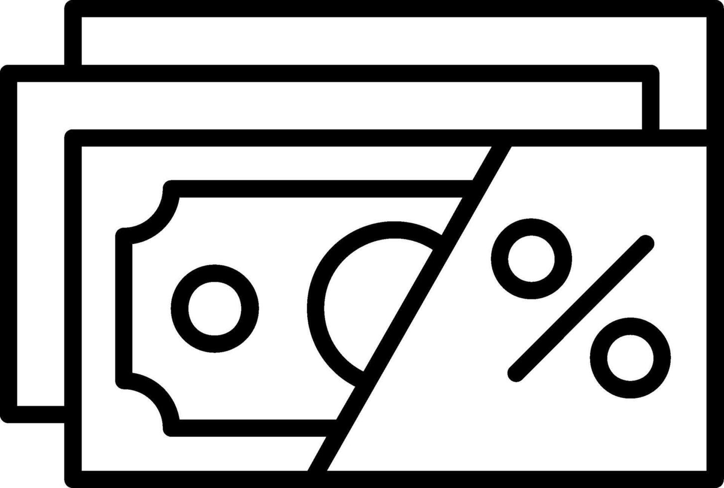 Tax deduction Icon Design vector