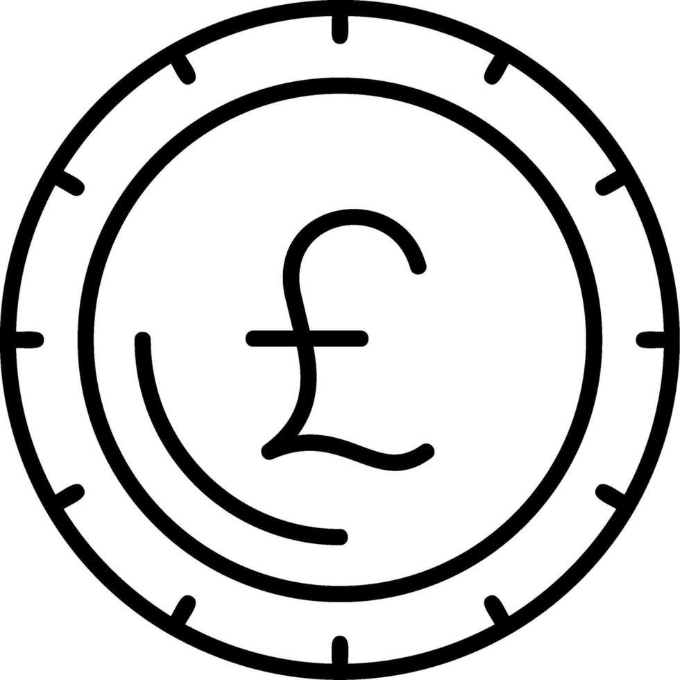 Pound sign Icon Design vector