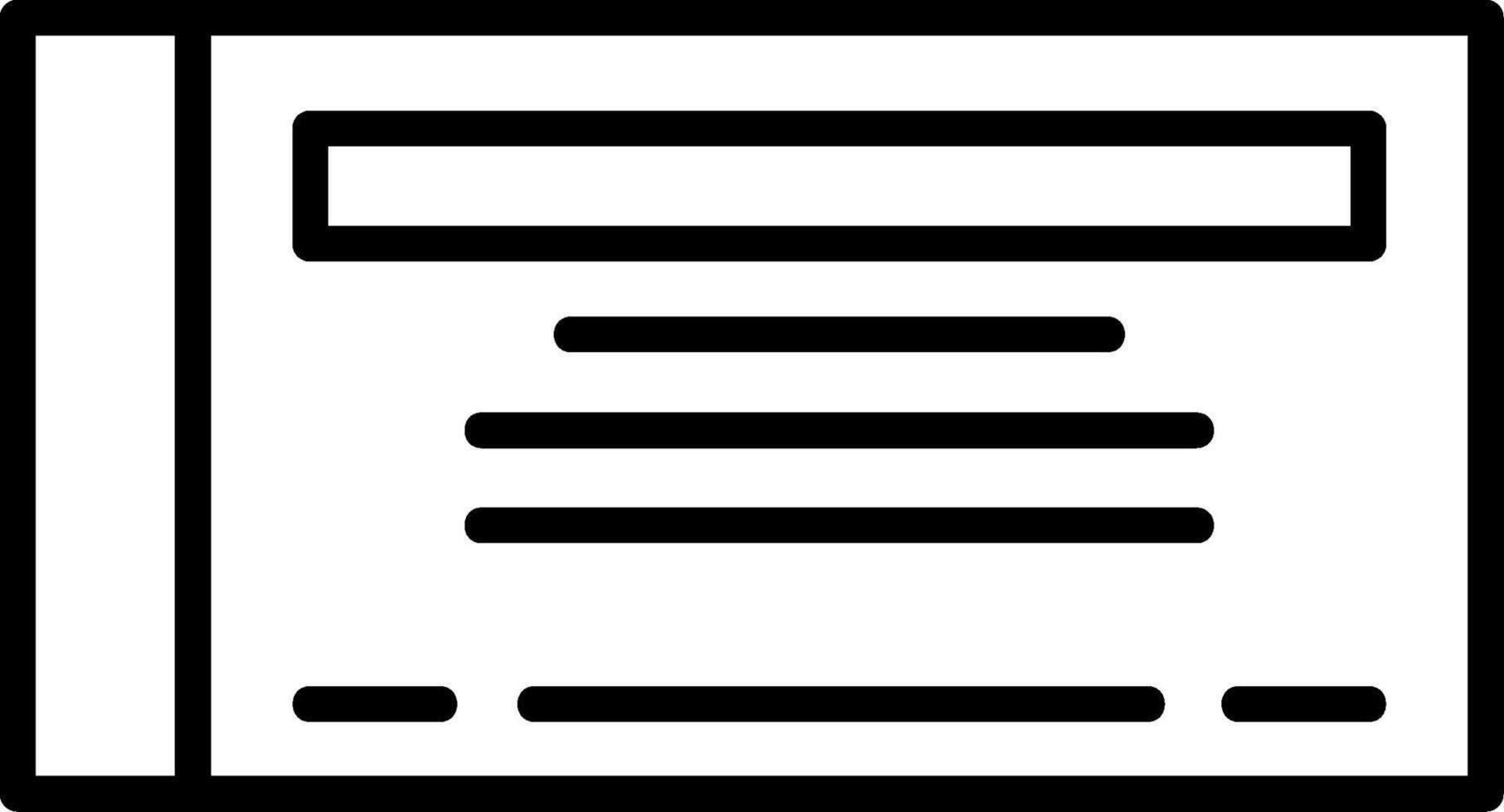 Checkbook Icon Design vector