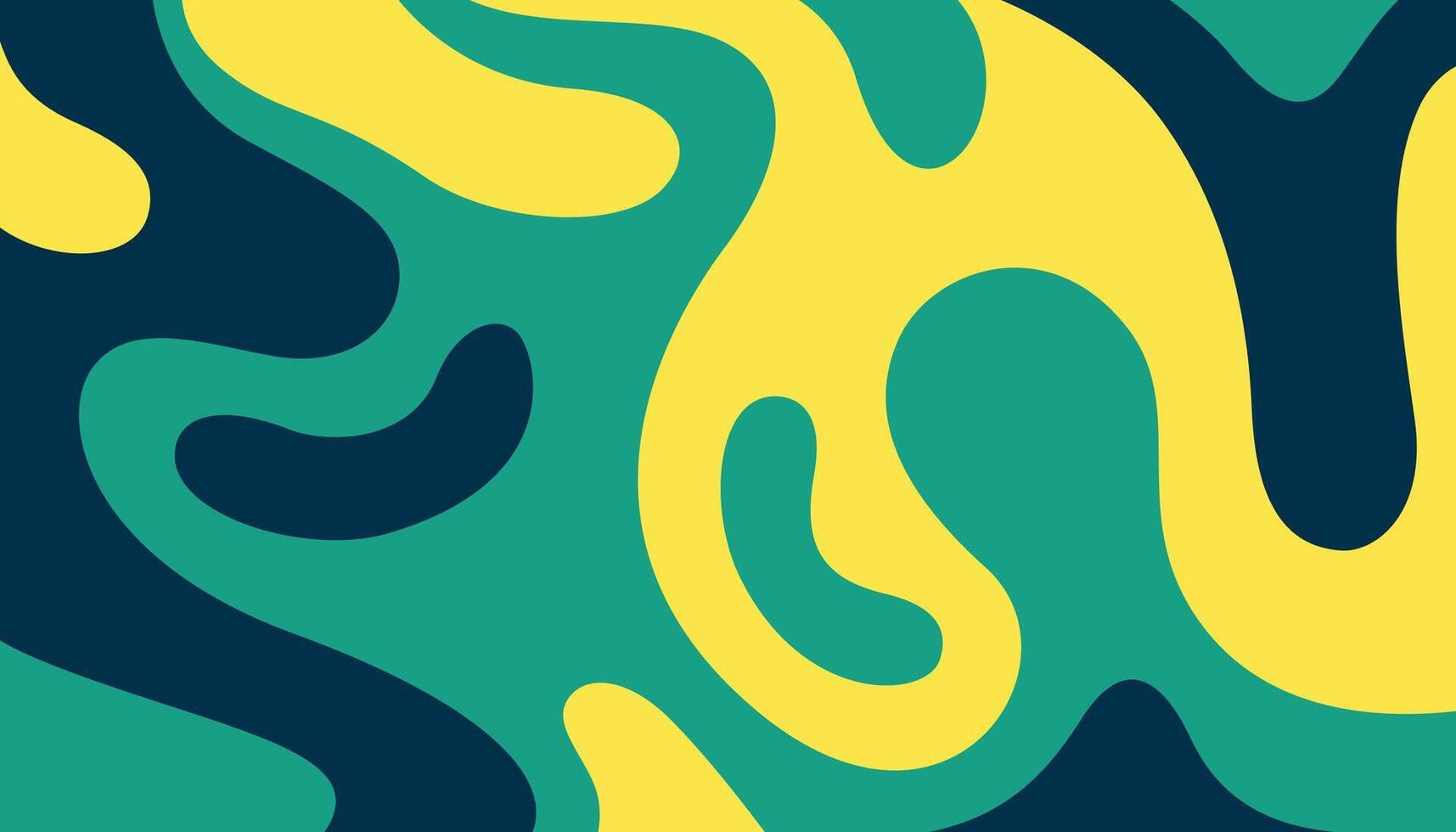 Liquid colorful shape dynamic background vector