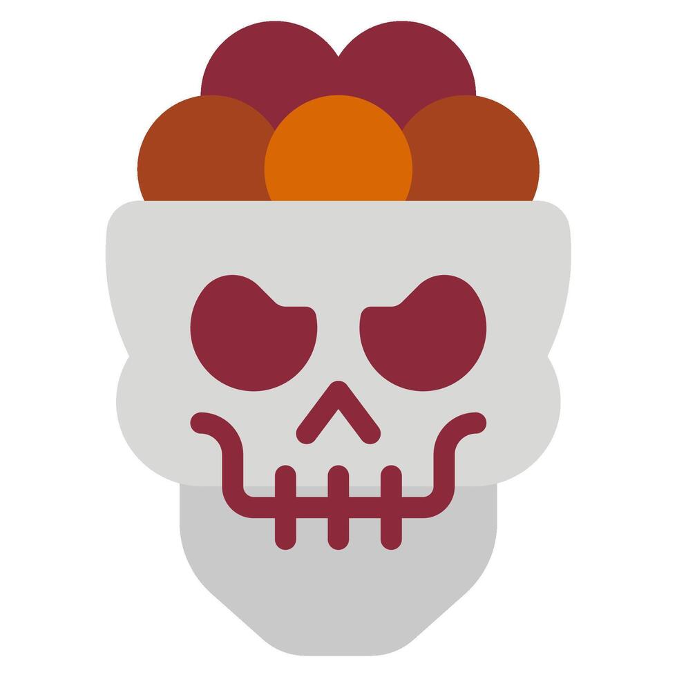 Sugar Skull icon for web, app, infographic, etc vector