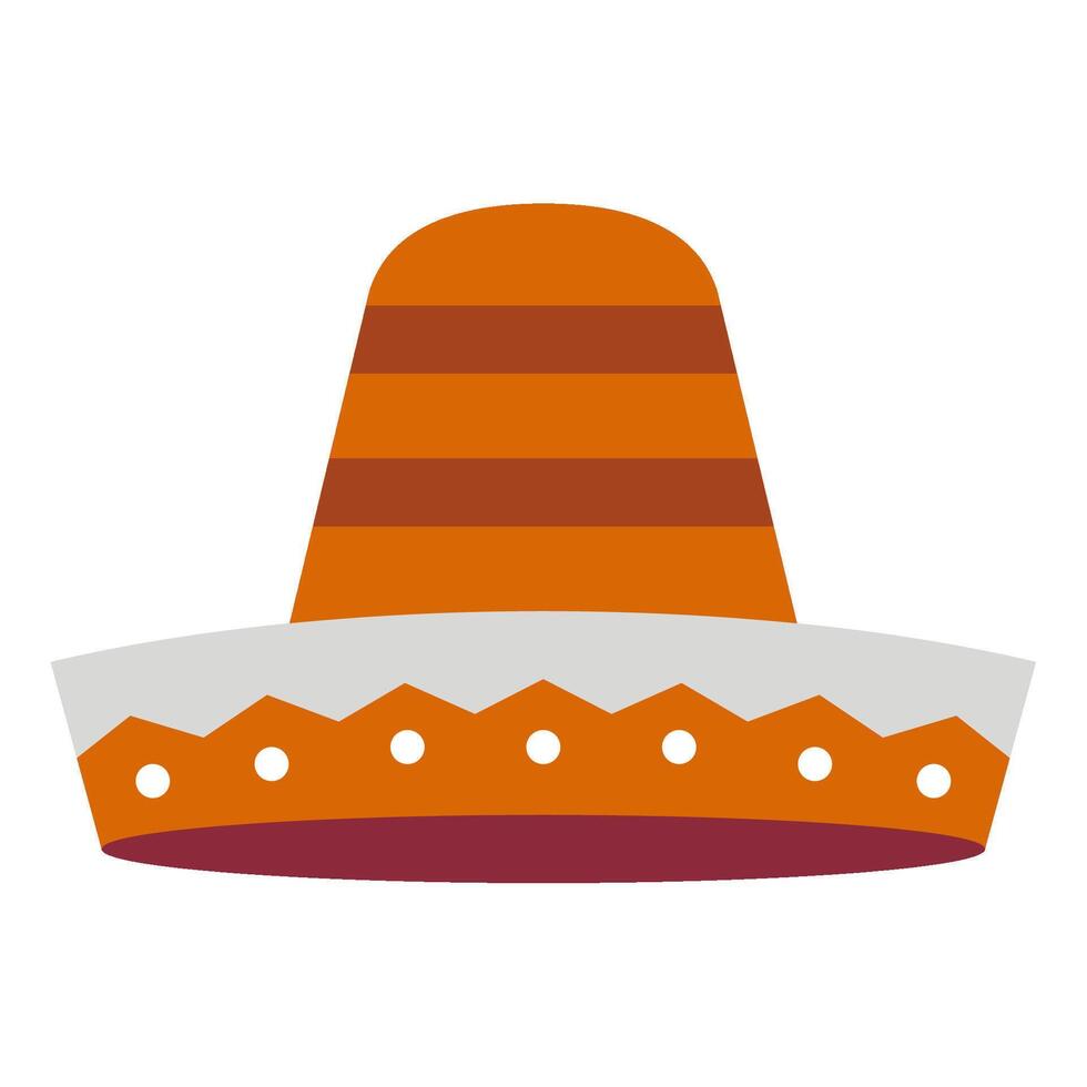 Mexican Hat icon for web, app, infographic, etc vector