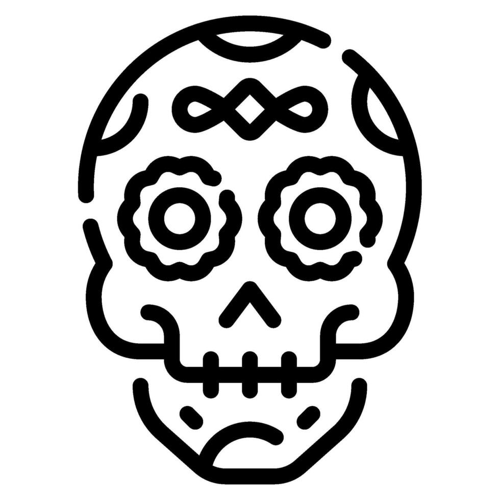 Pan de Muerto icon for web, app, infographic, etc vector