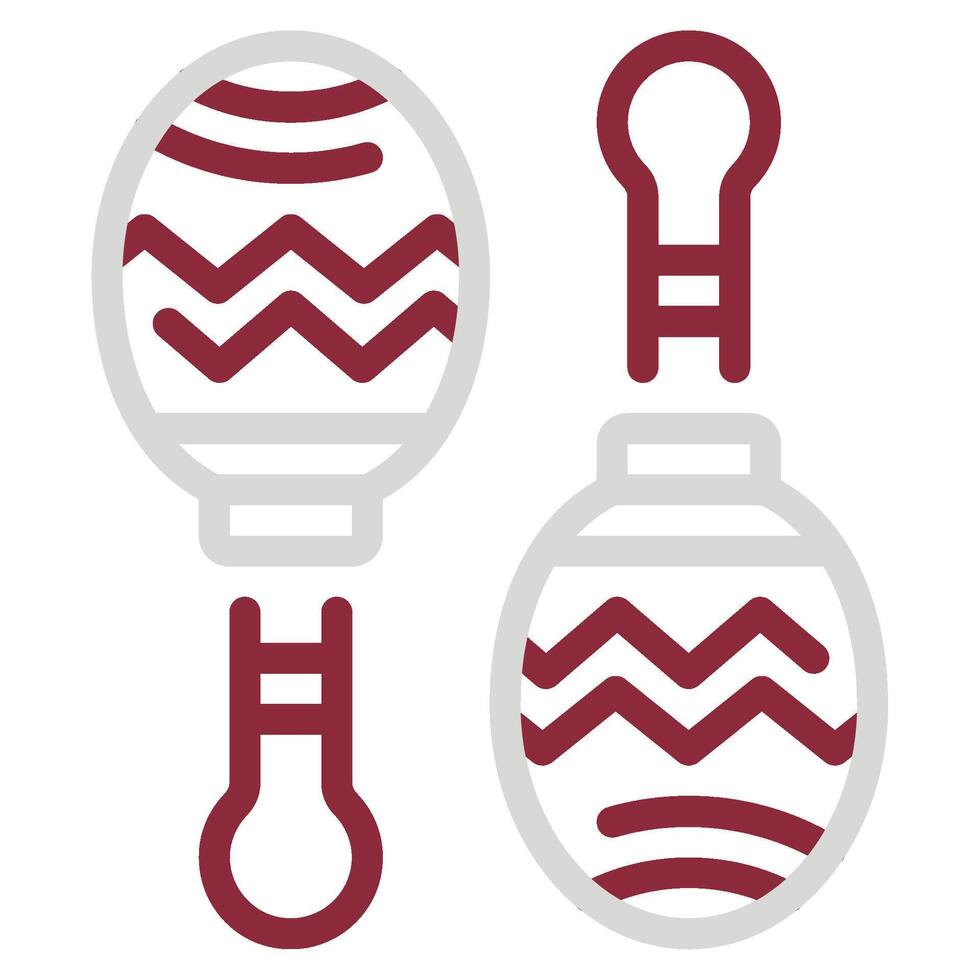 Maracas icon for web, app, infographic, etc vector