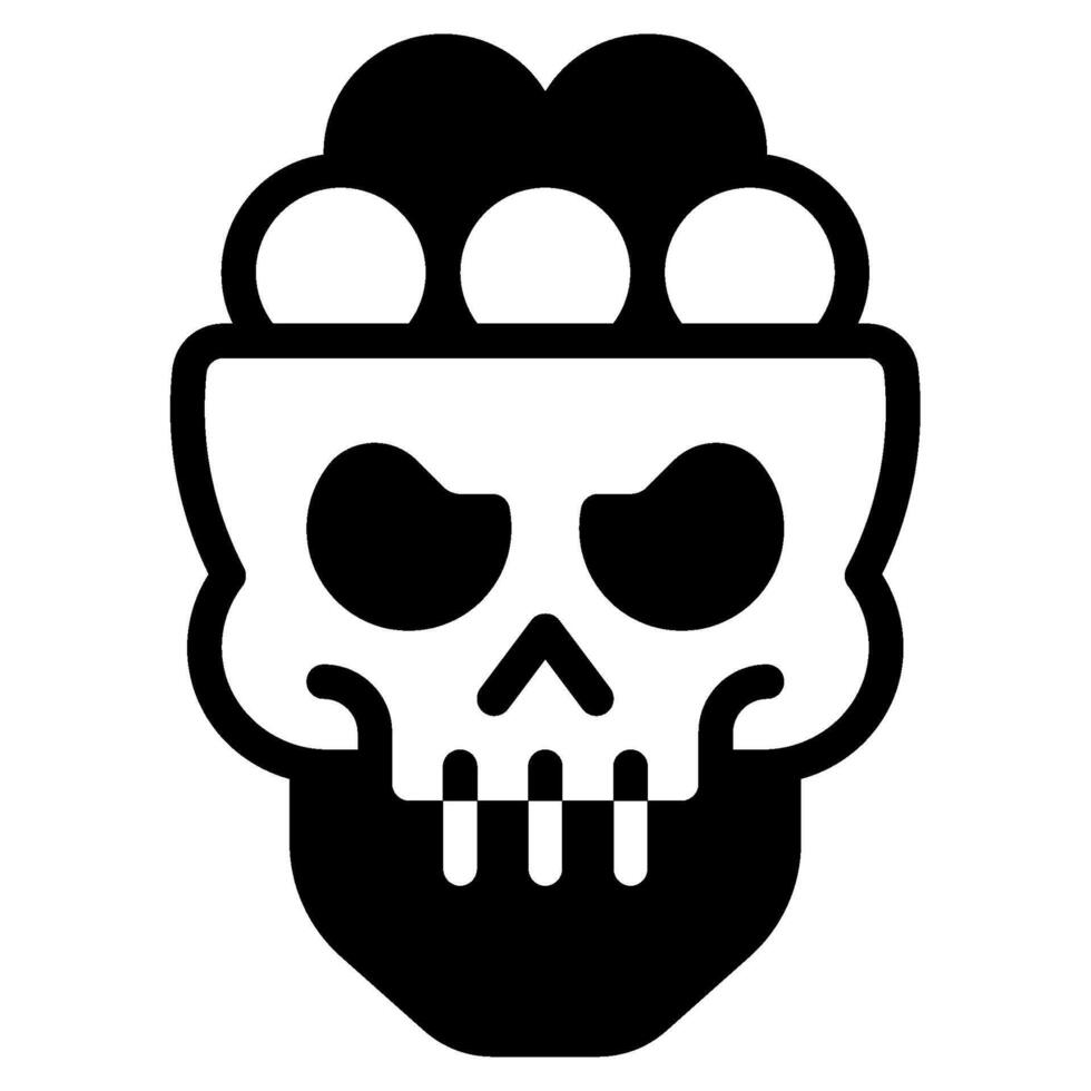 Sugar Skull icon for web, app, infographic, etc vector