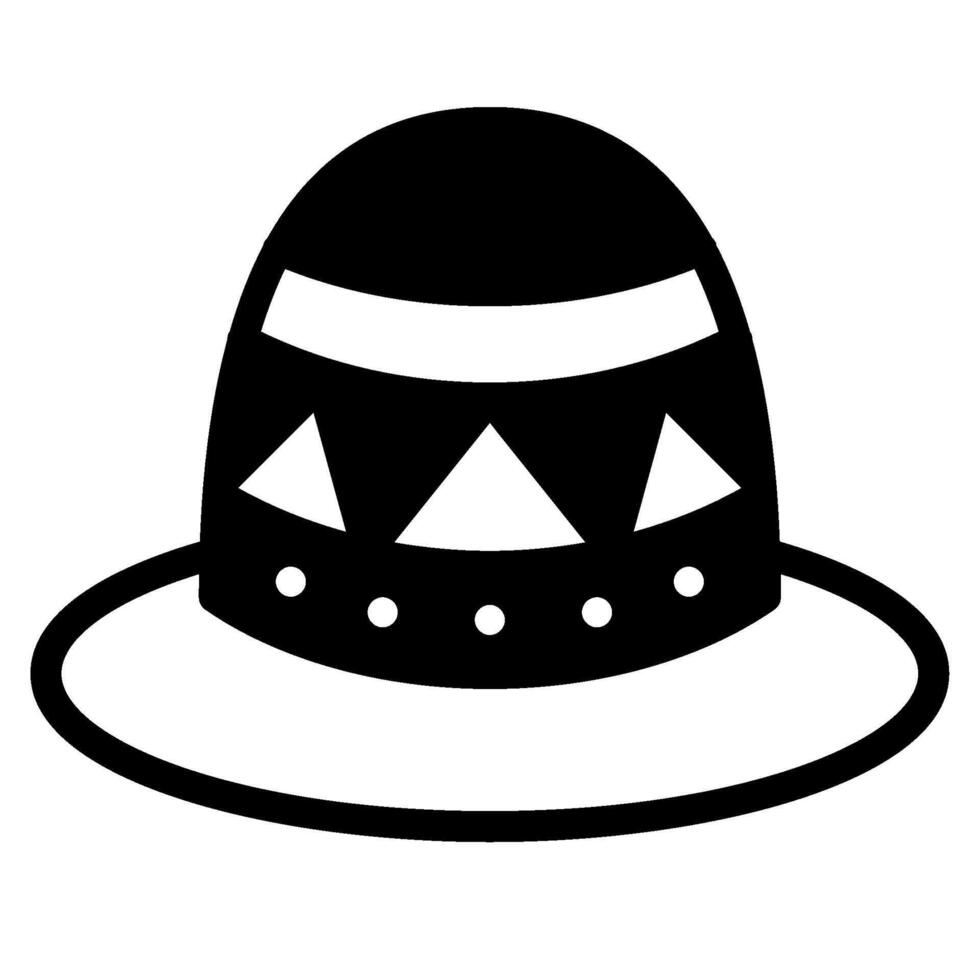 Sombrero icon for web, app, infographic, etc vector