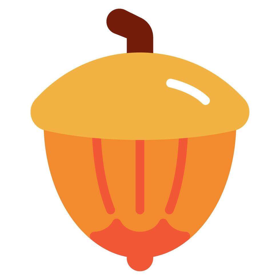 Acorn icon for web, app, infographic, etc vector