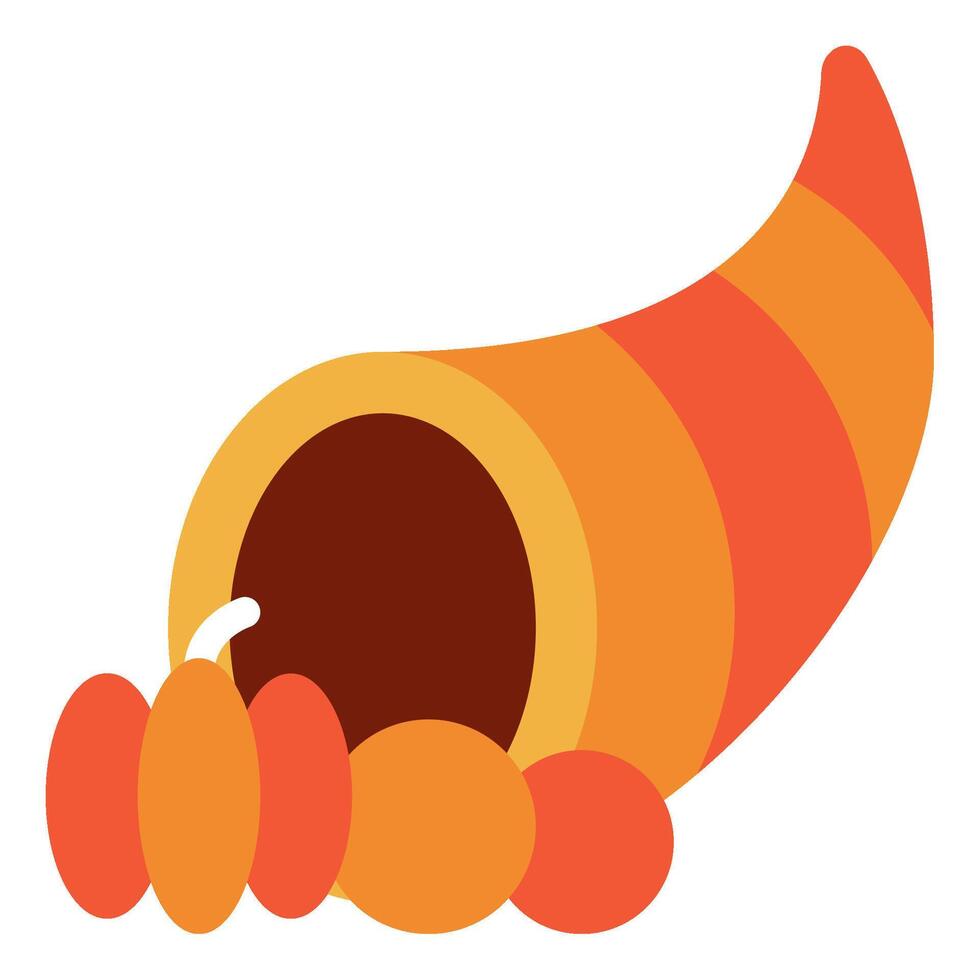 Cornucopia icon for web, app, infographic, etc vector