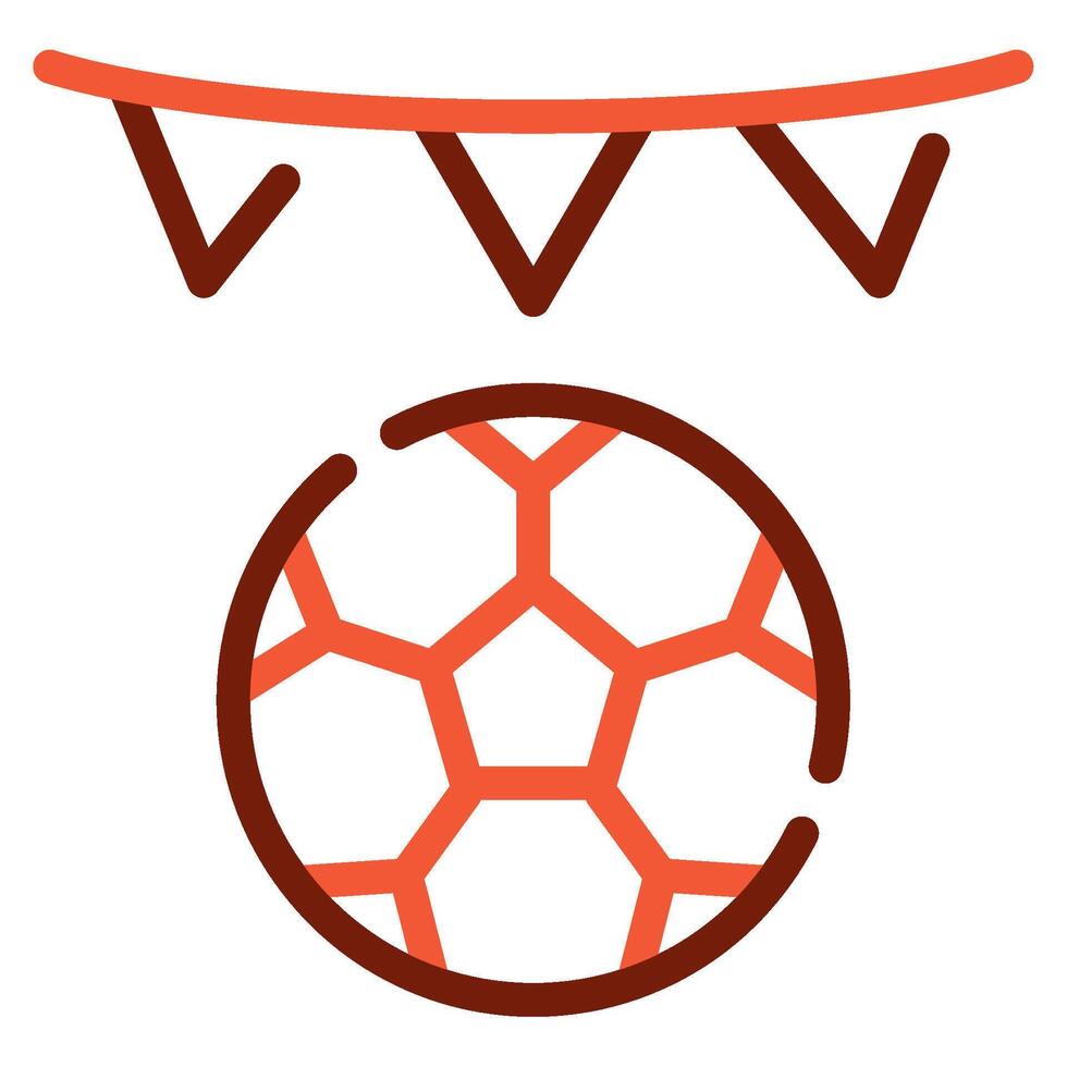 Football icon for web, app, infographic, etc vector