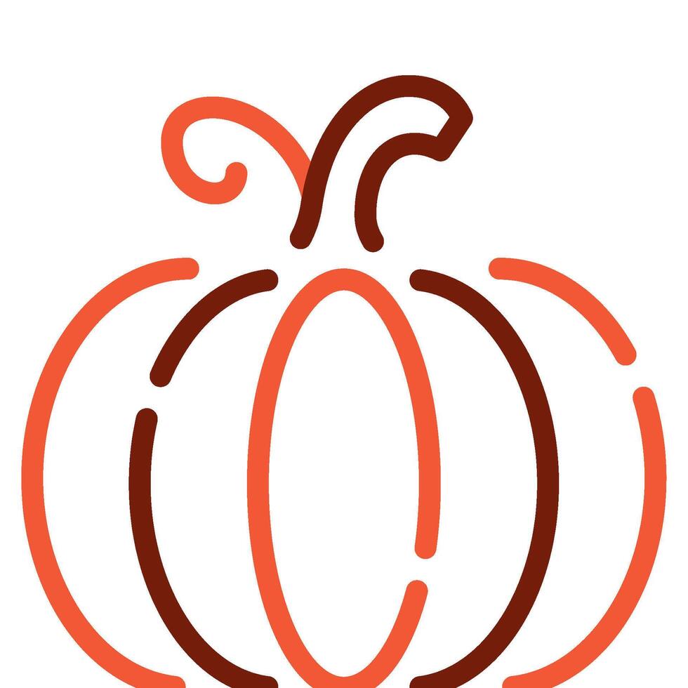 Pumpkin icon for web, app, infographic, etc vector