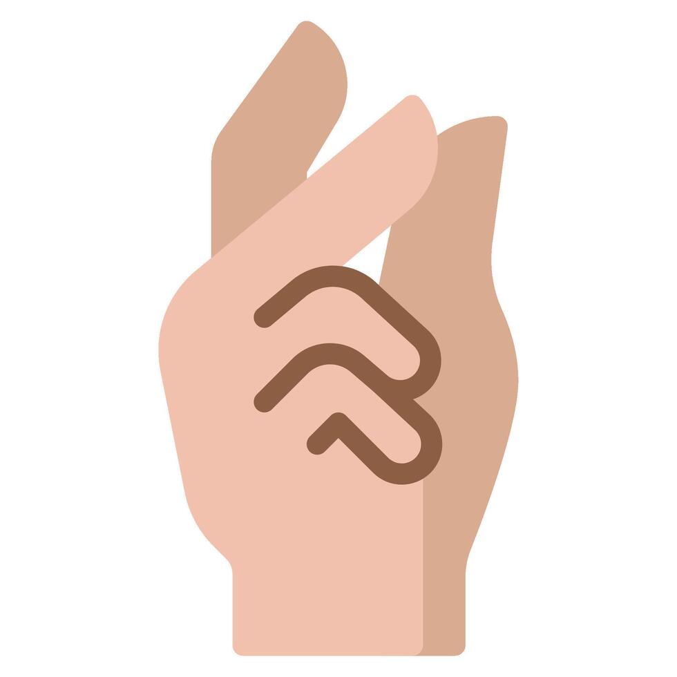 Finger snap icon for web, app, infographic, etc vector