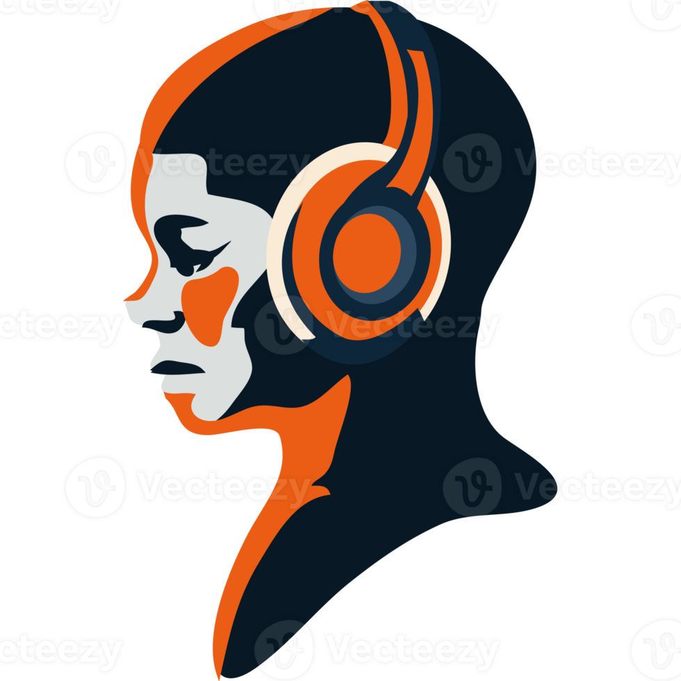 A logo for a music streaming service png