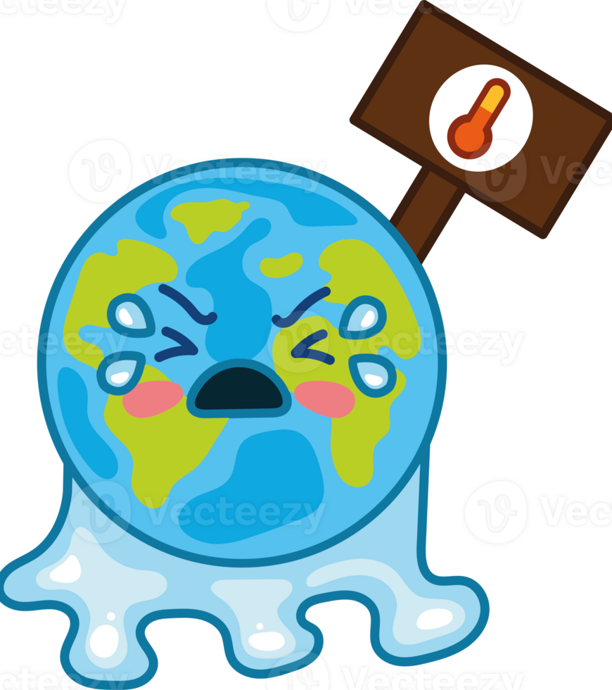 Save the earth sticker png