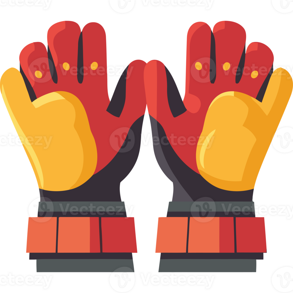 Gloves icon for a soccer player png