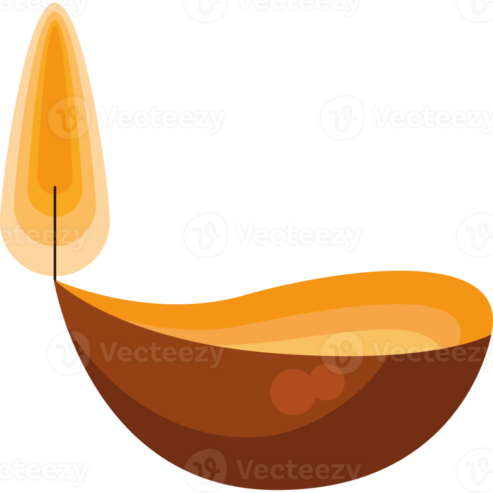 A candle is lit in a bowl with a yellow flame png